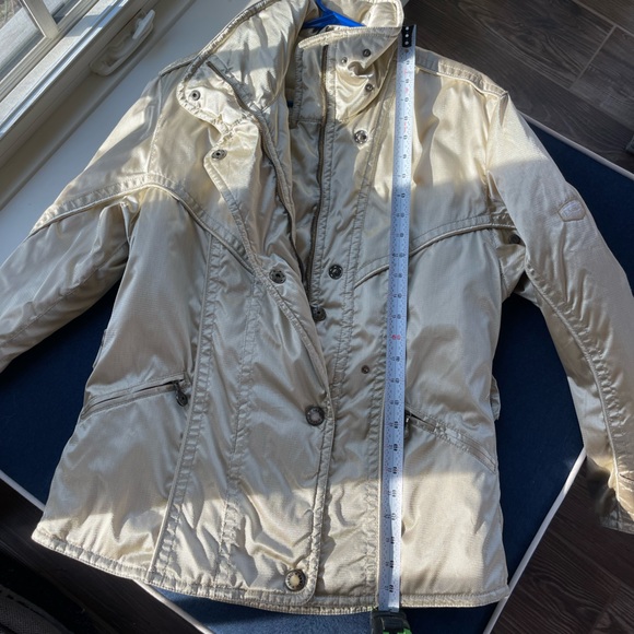Emmegi Ski coat gold metallic  36 - Picture 7 of 15